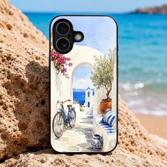 Калъф Sonique Greek Island Muse Series Motorola Edge 30 Neo 5G Пътуване В Егейско море