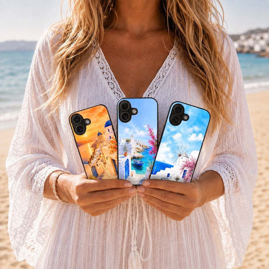 Калъф Sonique Greek Island Muse Series Realme 12 Plus 5g Вятър Миконос