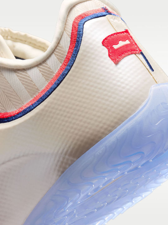 LeBron 23 "Old Glory" Ниски Баскетболни Обувки Pale Ivory / University Red / Midnight Navy / Metallic Gold