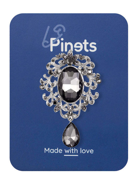 Baroque Brooch Zirconia