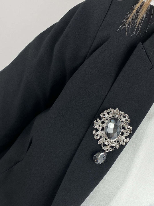 Baroque Brooch Zirconia
