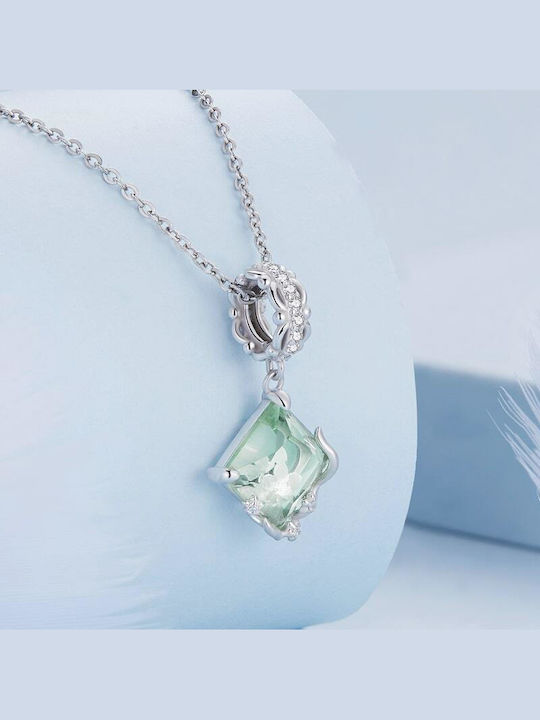 Pandora Silber Hängende Charm Grün
