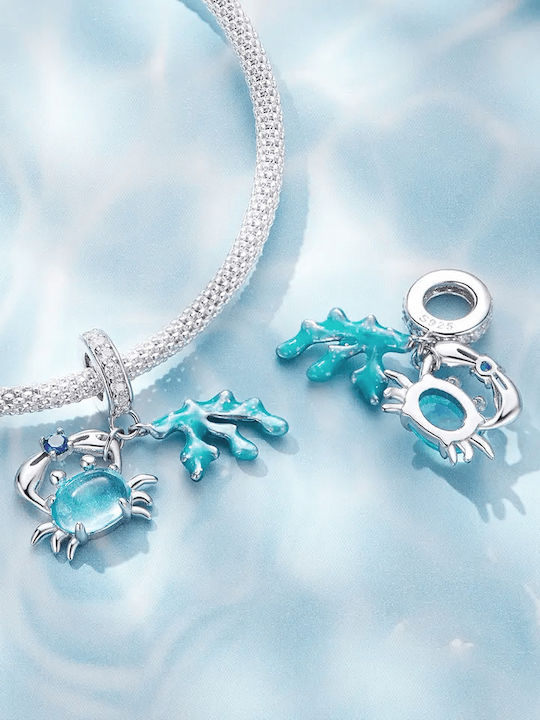 Pandora Charms Pendant Charms 925 Silver Crab Trusky