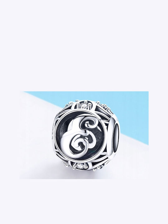 Pandora Pandantiv Charm Litera E Argint 925