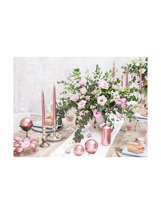 PartyDeco Ароматична Свещ Топка с Аромат на Роза