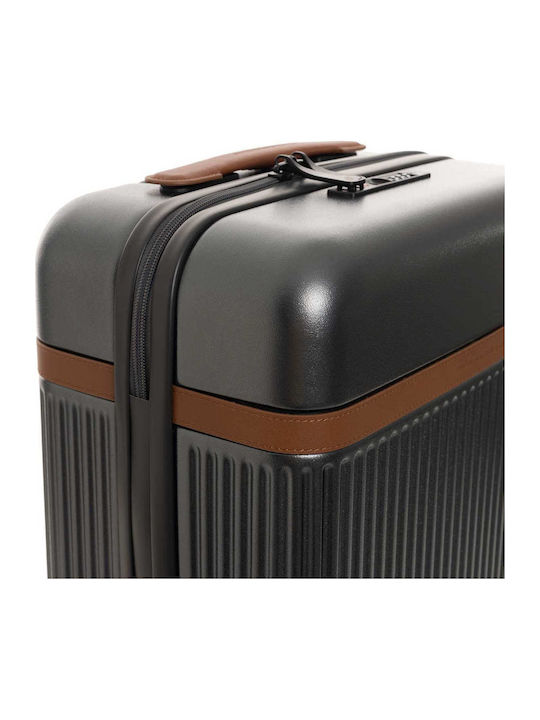 The Chesterfield Brand Cabin Hard Gray Travel Suitcase Height 55cm