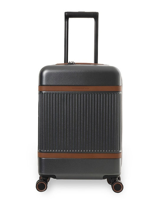 The Chesterfield Brand Cabin Hard Gray Travel Suitcase Height 55cm