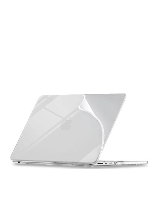 Tech-Protect Калъф за Лаптоп 16" в Прозрачен Цвят 304004-212599
