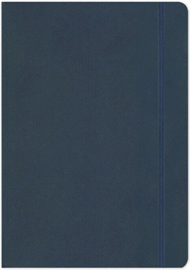 adBook Write Your Future Σημειωματάριο 64 Φύλλων Ριγέ με Λάστιχο Γκρι
