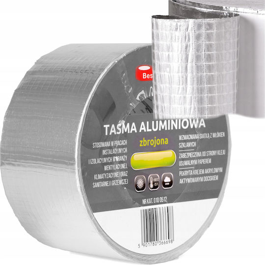 Bandă Adezivă de Aluminiu Gri 5905204854389