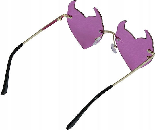 Carnival Glasses Purple for Halloween