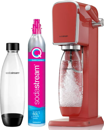 Sodastream Art Παρασκευαστής Σόδας Κόκκινη