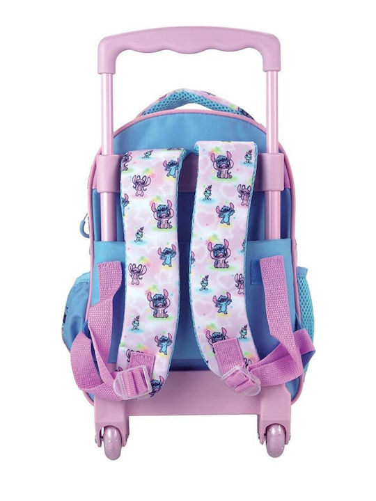 Gim Stitch School Bag Trolley Kindergarten With Water Bottle Holder Multicolour 12 Litre 15 x 15 x 25 cm 2026