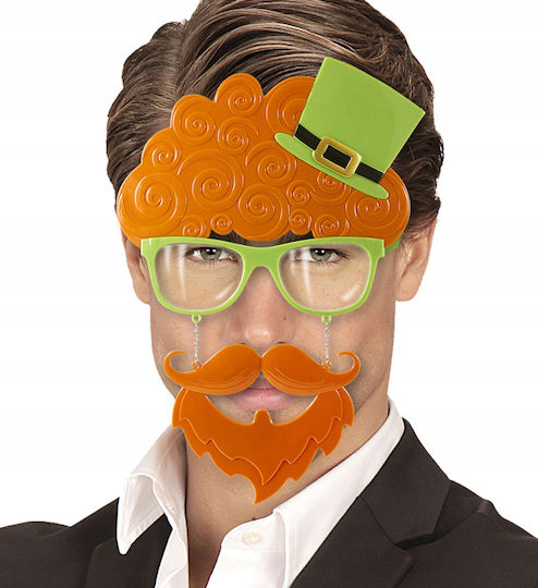Beard Αποκριάτικα Γυαλιά Πράσινα