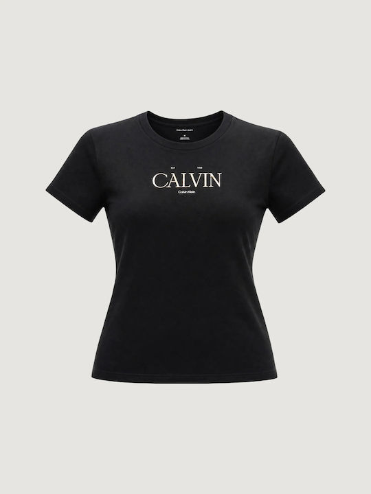 Calvin Klein Tricou Damă Negru Calvin Klein Tricou Damă Negru