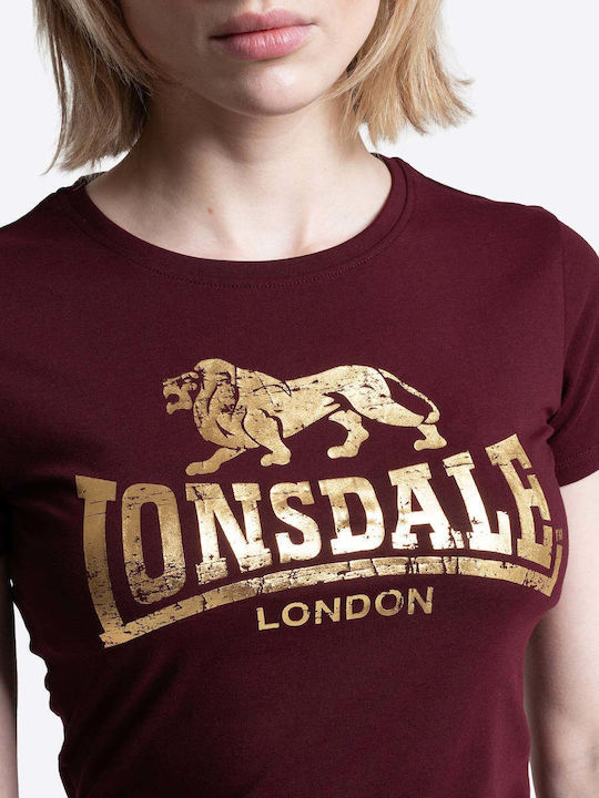Bantry Women's T-shirt Oxblood Gold