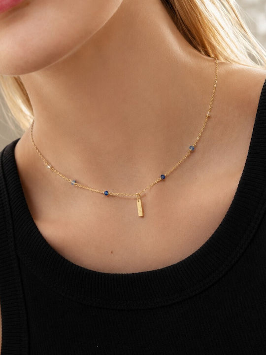 Victoria Cruz Charm aus Vergoldet Silber mit Zirkon