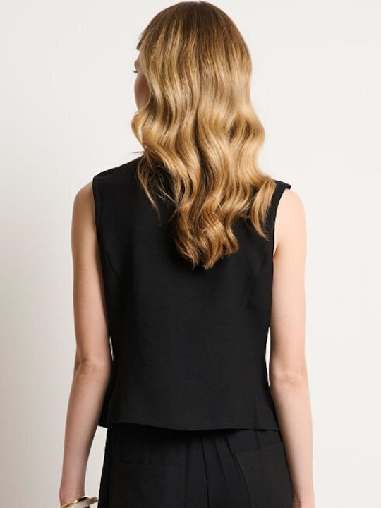 Women's Black Set with Trousers with Rubber Band