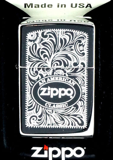 Zippo Αντιανεμικός Αναπτήρας Φλόγας σε Μπεζ χρώμα