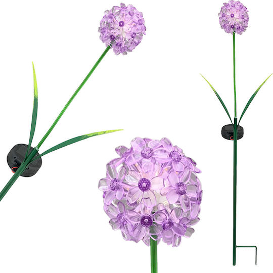 Exner Dekorative LED-Blume Auf Stock Flieder H70
