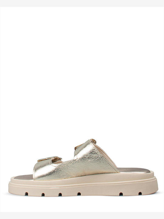 Γυναικεία Σανδάλια Flatforms Χρυσά