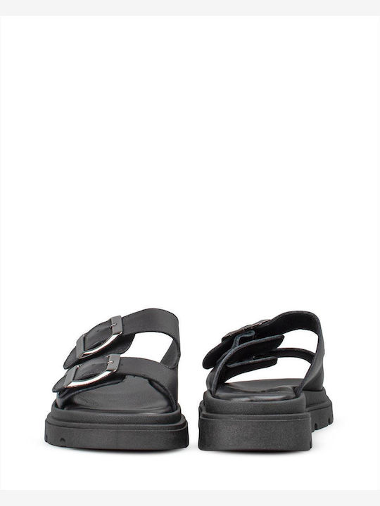 Γυναικεία Σανδάλια Flatforms Μαύρα