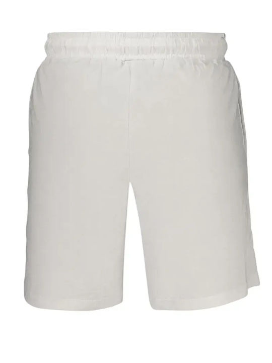 Women's Leather Shorts White