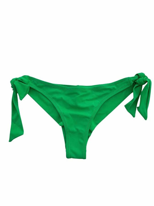 Bikinihosen Brasil mit Schnürung Grün