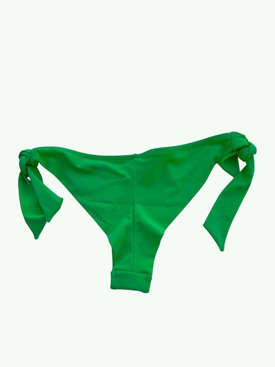 Bikinihosen Brasil mit Schnürung Grün