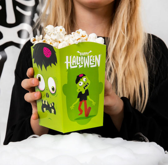 Halloween Monster Popcorn Bucket Boxes 6pcs