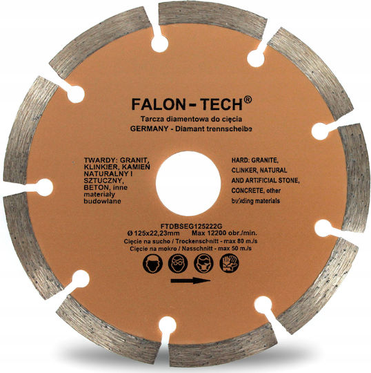 Falon-Tech Bahco Schleifscheiben Für Baumaterialien 125mm