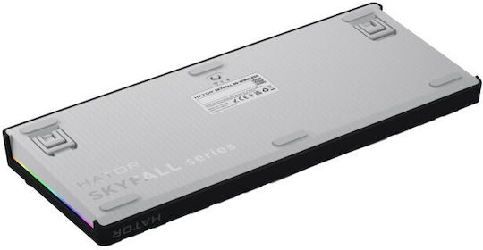 HATOR Skyfall 80 MAG Ασύρματο Ηall Effect Gaming Πληκτρολόγιο Tenkeyless με Hator Aurum Lemon διακόπτες και RGB φωτισμό (International English)