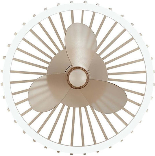 Brilliant Deckenleuchte 48cm mit Licht Beige