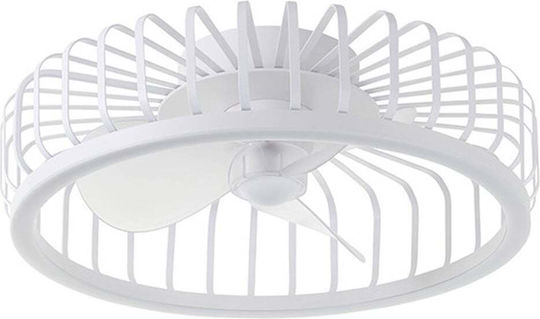 Brilliant Ceiling Fan 48cm With Light White