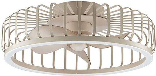 Brilliant Deckenleuchte 48cm mit Licht Beige