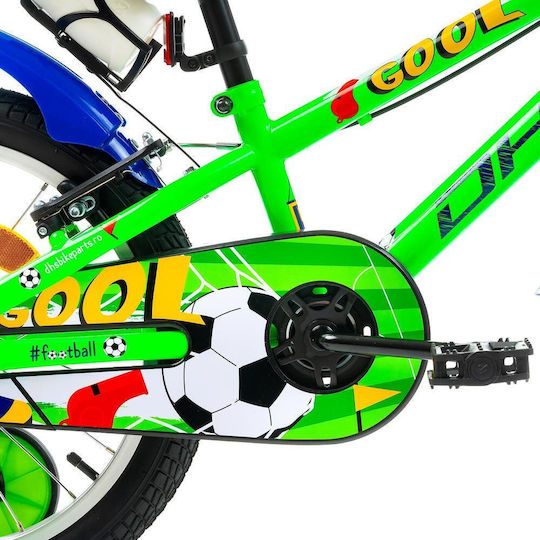 DHS 18 Παιδisches Fahrrad BMX Grünes