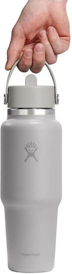 Hydro Flask Бутилка Термос Неръждаема Стомана 950ml Stainless Steel с Сламка