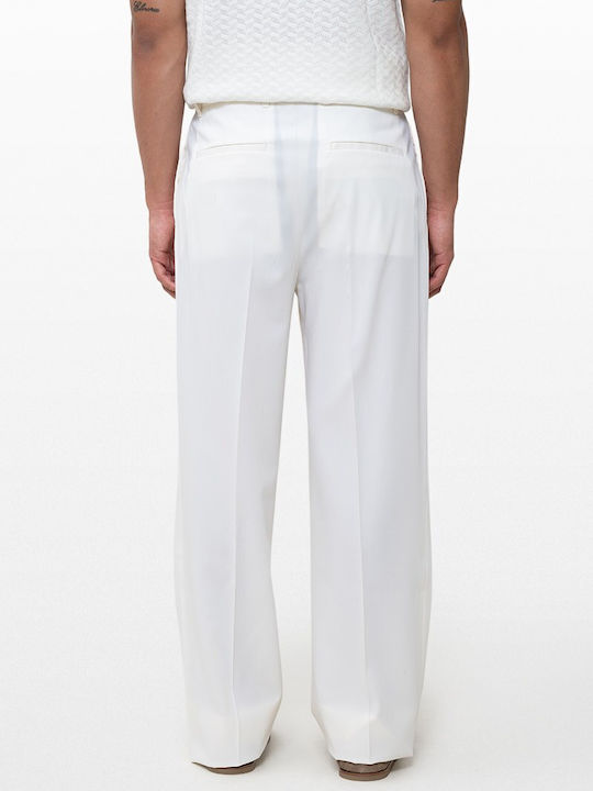 Trousers In Relaxed Fit White