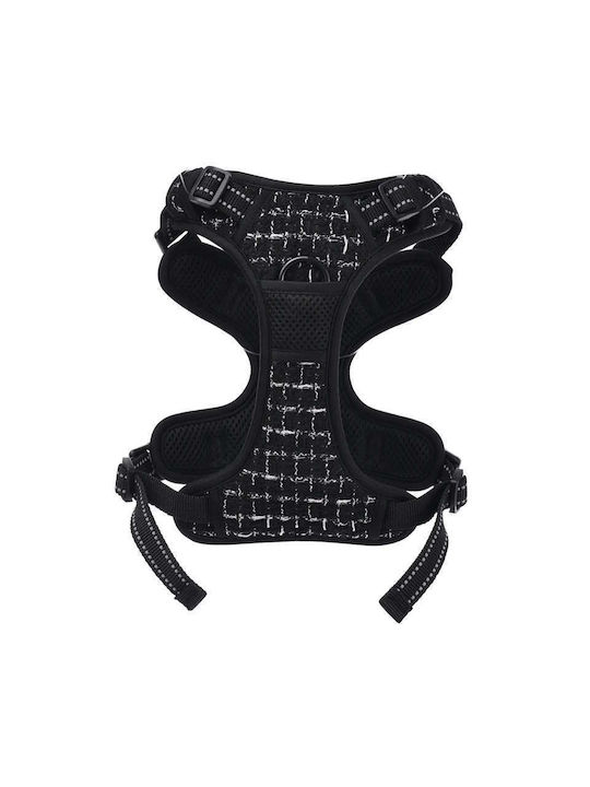 M Pets Haute Couture Hundegeschirre H Harness Schwarz Schwarz Mittel M Pets Haute Couture Hundegeschirre H Harness Schwarz Schwarz Mittel