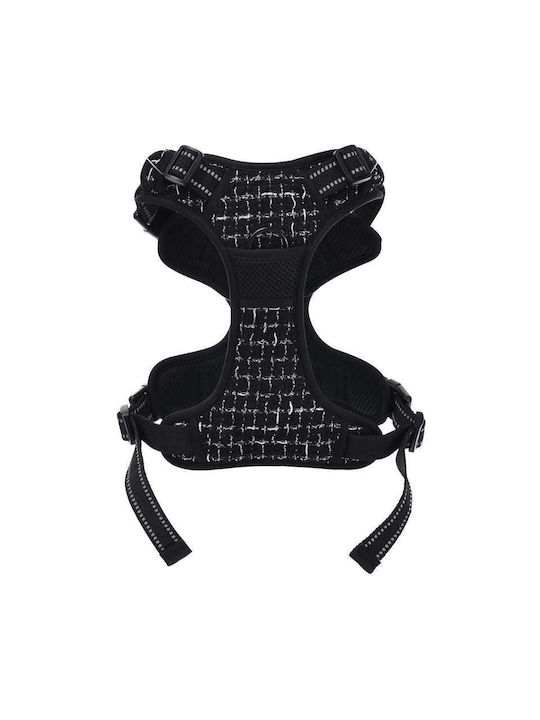 M Pets Haute Couture Еластичен Кучешки Повод Черен Черен Medium