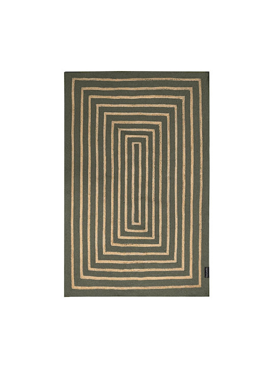 Guy Laroche Maya Χαλί Ορθογώνιο από Γιούτα Olive 160x230cm