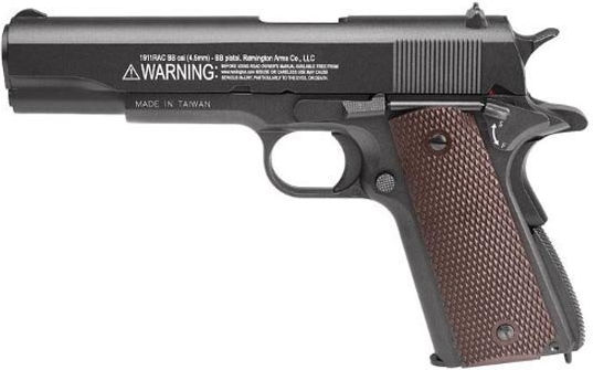 Asg Въздушен Пистолет CO2 1911 Откат Метален 4.5mm