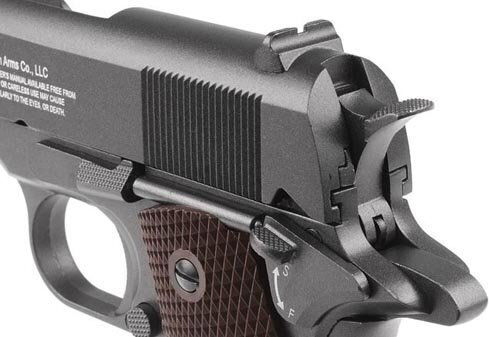 Asg Въздушен Пистолет CO2 1911 Откат Метален 4.5mm