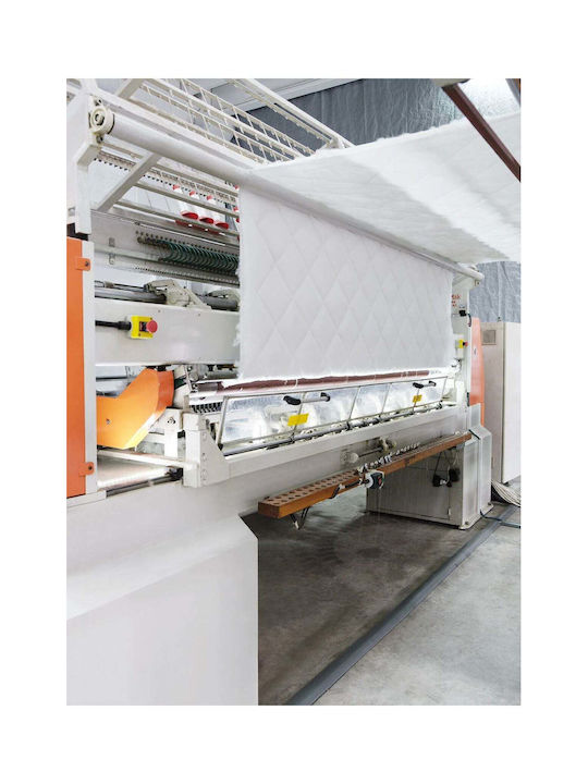 SteweHome Πάπλωμα Ημίδιπλο με Γέμιση Microfiber 195x215εκ. Λευκό