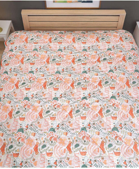 SteweHome Single Quilt 155x215cm Green