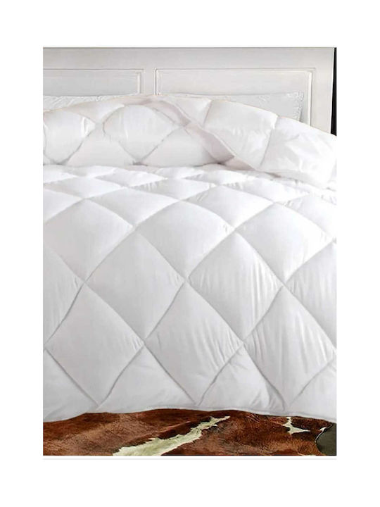 SteweHome Σετ Πάπλωμα Μονό 155x215εκ. Λευκό 800 GSM