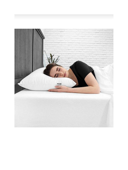 SteweHome Σετ Πάπλωμα Μονό με Γέμιση Microfiber 155x215εκ. Λευκό 800 GSM