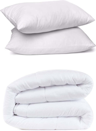 SteweHome SteweHome Set Steppdecke Halbdoppel 195x215cm Weiß