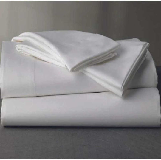 SteweHome Set Pătură Single 170x220 cm Alb
