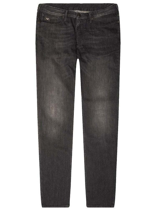 Men's Jeans Pants with Slim Fit Black